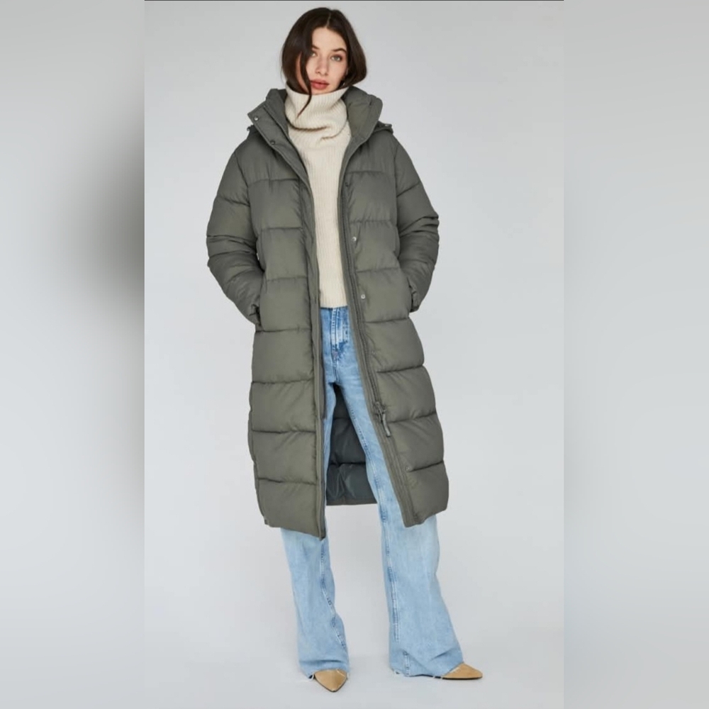 Gentle fawn nico long puffer jacket